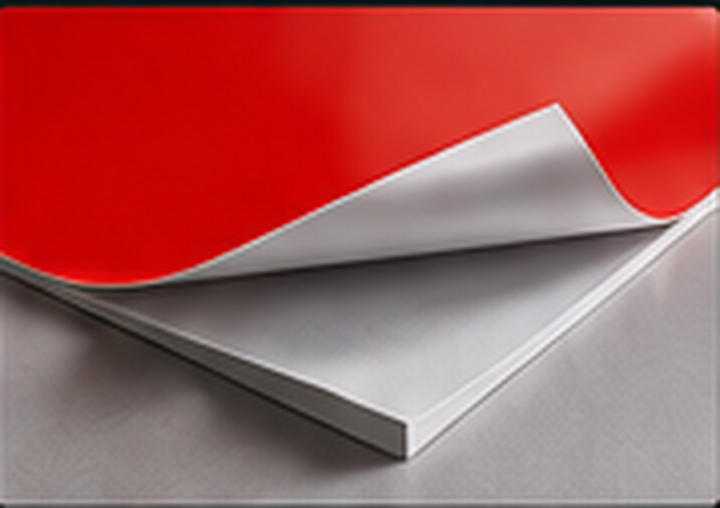 Self-adhesive material with liner