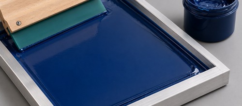 Screen-printed graphic on textile